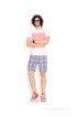 Jack & Jones Orange Checks Shorts Jack & Jones Orange Checks Shorts